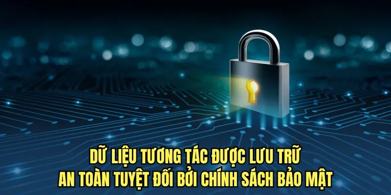 Dữ liệu tương tác được lưu trữ an toàn tuyệt đối bởi chính sách bảo mật